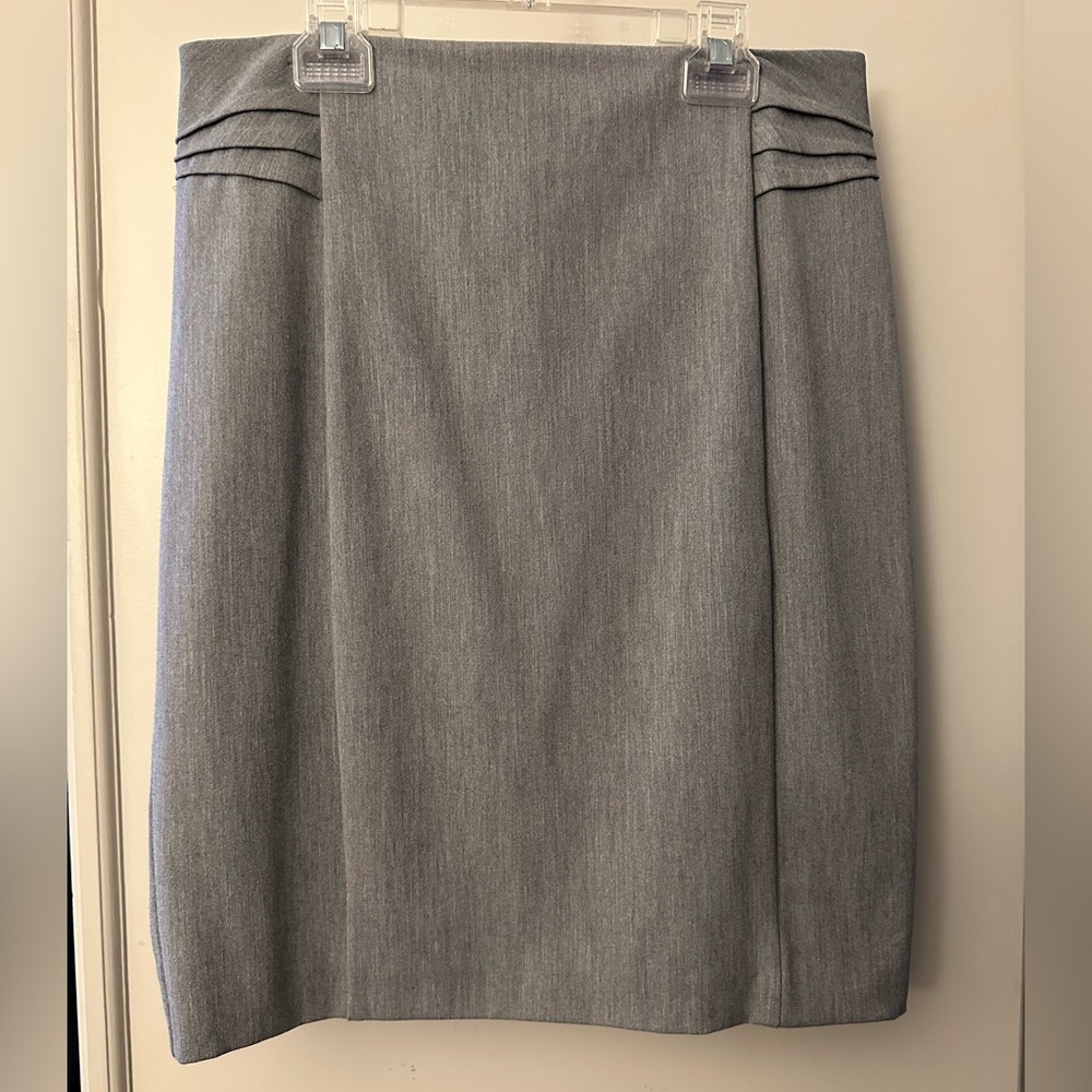 Express Gray Pencil Skirt